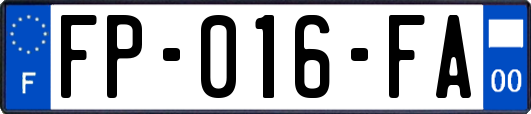 FP-016-FA