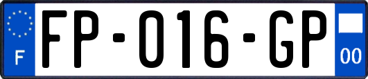 FP-016-GP