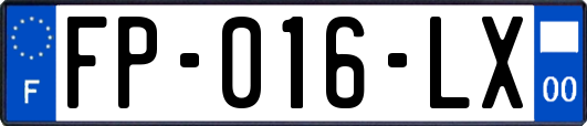 FP-016-LX