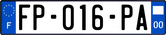 FP-016-PA