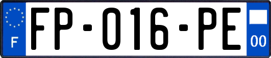 FP-016-PE