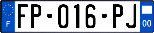 FP-016-PJ