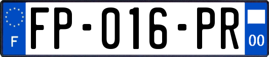FP-016-PR