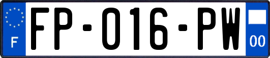 FP-016-PW