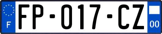 FP-017-CZ