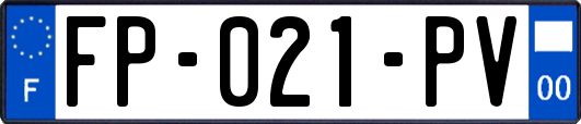 FP-021-PV