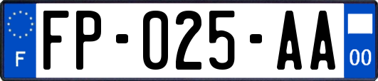 FP-025-AA