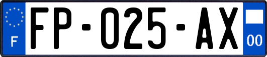 FP-025-AX