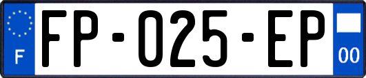 FP-025-EP