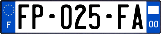 FP-025-FA