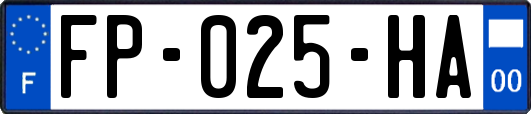 FP-025-HA