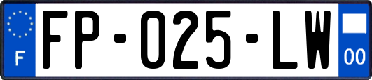 FP-025-LW