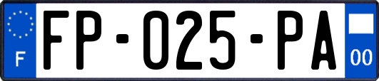 FP-025-PA