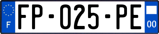 FP-025-PE