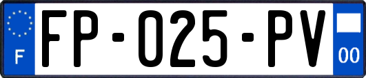 FP-025-PV