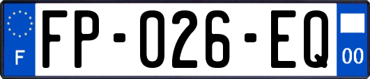 FP-026-EQ