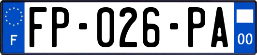FP-026-PA
