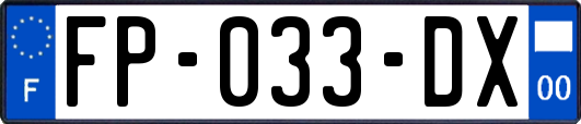 FP-033-DX