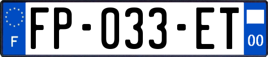 FP-033-ET