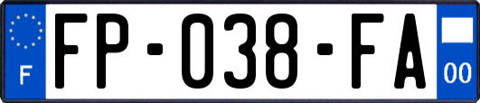 FP-038-FA