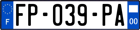 FP-039-PA
