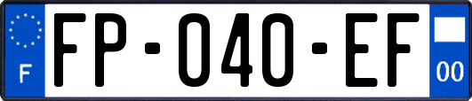 FP-040-EF