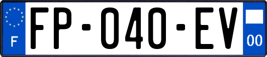 FP-040-EV