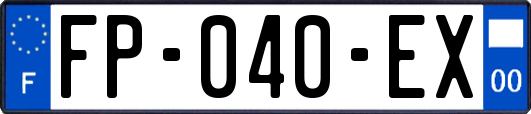 FP-040-EX