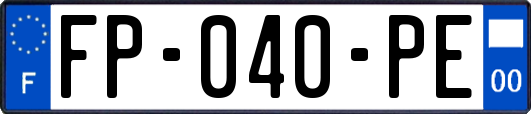 FP-040-PE