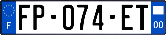 FP-074-ET