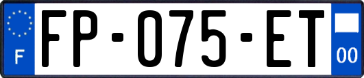 FP-075-ET
