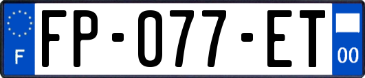 FP-077-ET