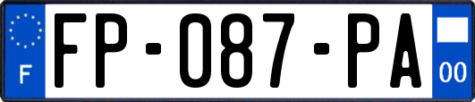 FP-087-PA