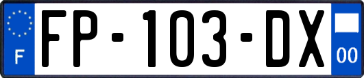 FP-103-DX