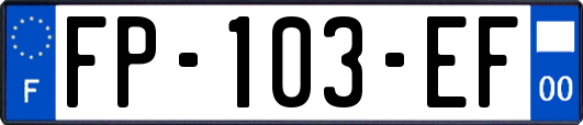 FP-103-EF