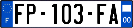 FP-103-FA