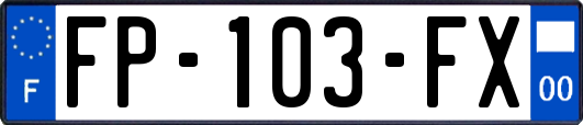 FP-103-FX
