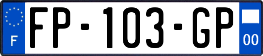 FP-103-GP