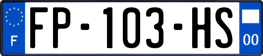 FP-103-HS