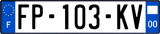 FP-103-KV