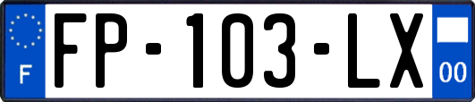 FP-103-LX