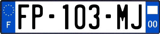 FP-103-MJ