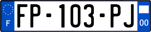 FP-103-PJ