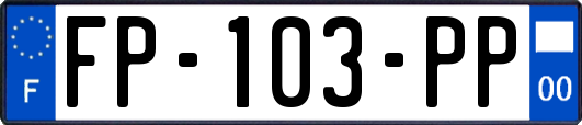 FP-103-PP