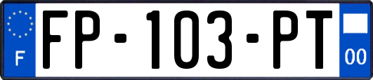 FP-103-PT