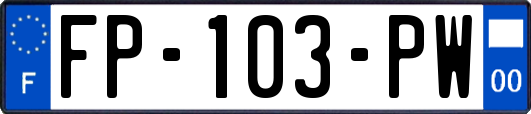 FP-103-PW