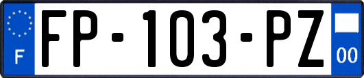 FP-103-PZ