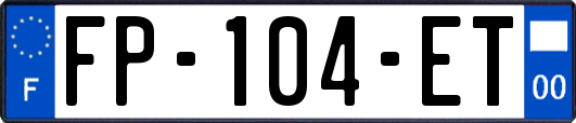 FP-104-ET