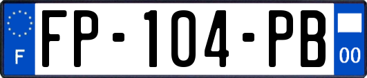 FP-104-PB