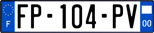 FP-104-PV